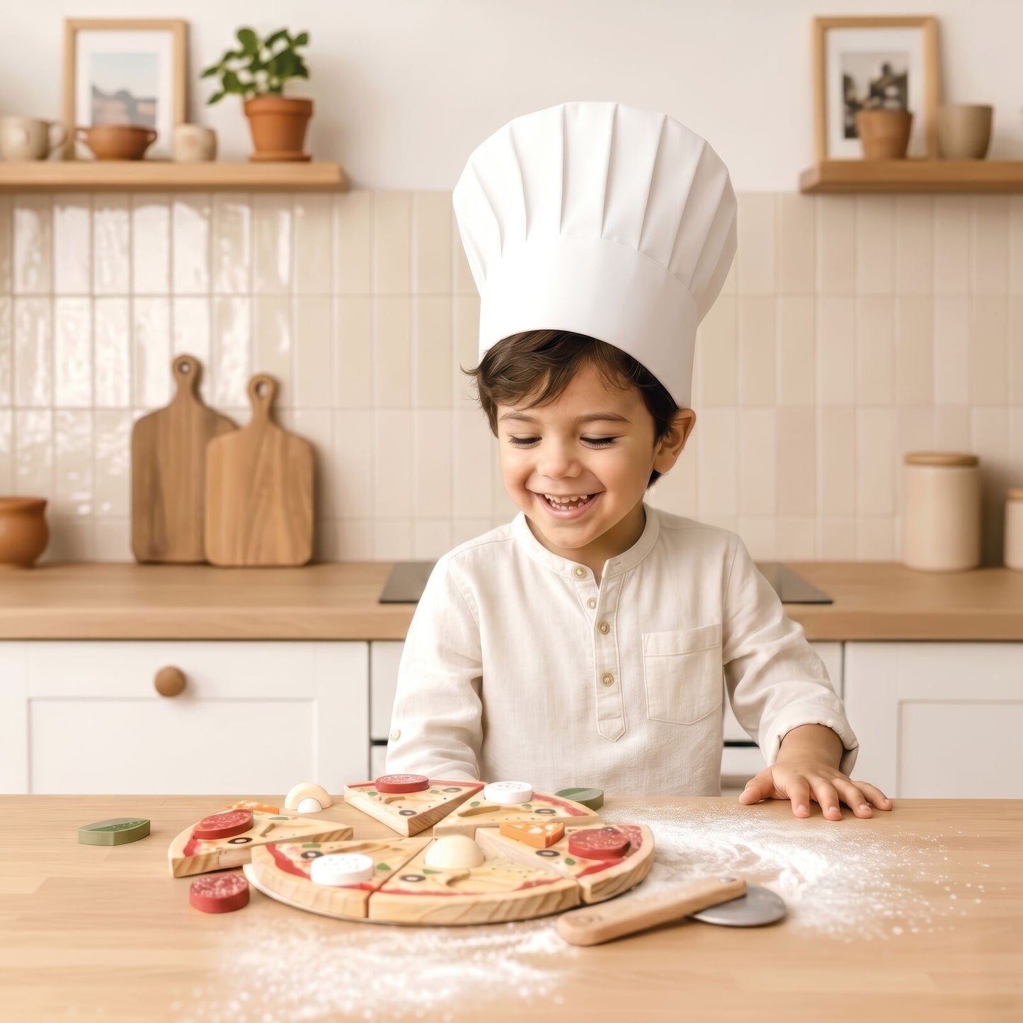 Speedy Monkey - Pizza Puzzle