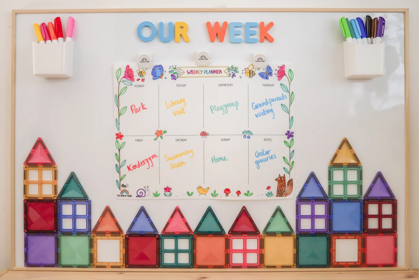 Scribble Mat - Weekly Planner