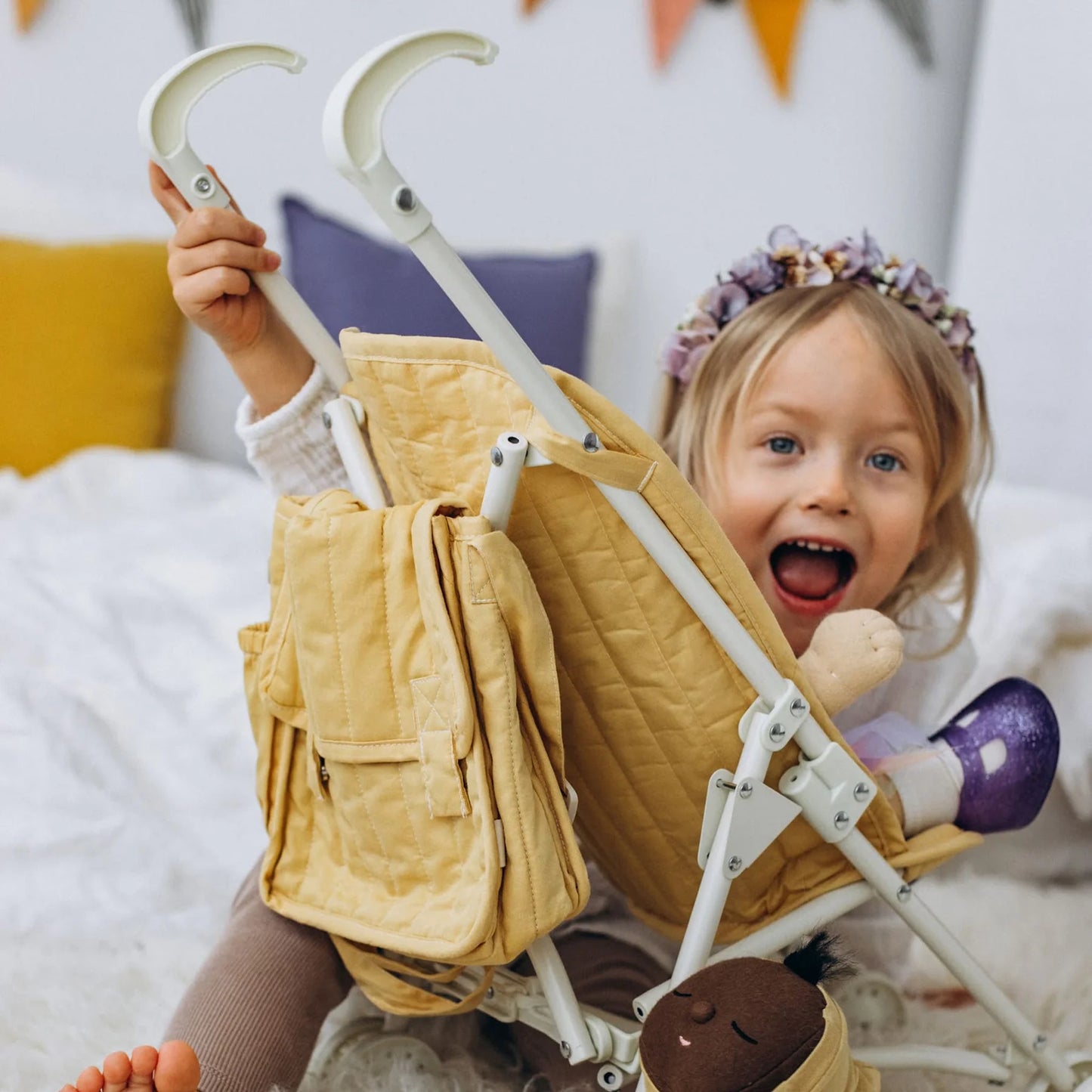 Olli Ella - Sollie Stroller - Honey