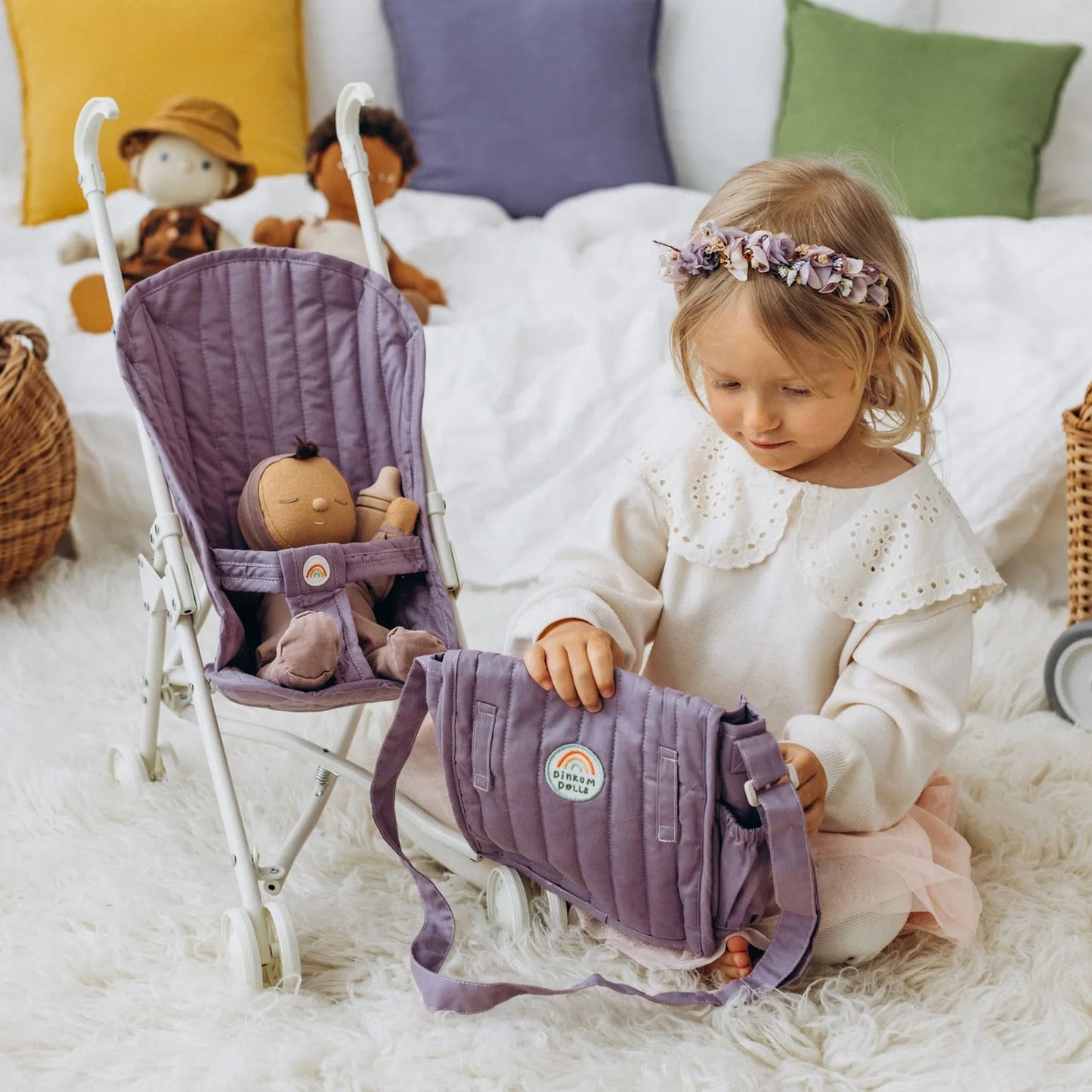 Olli Ella - Sollie Stroller - Lavender