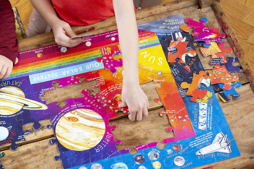 Eeboo Solar System 100 Piece Puzzle