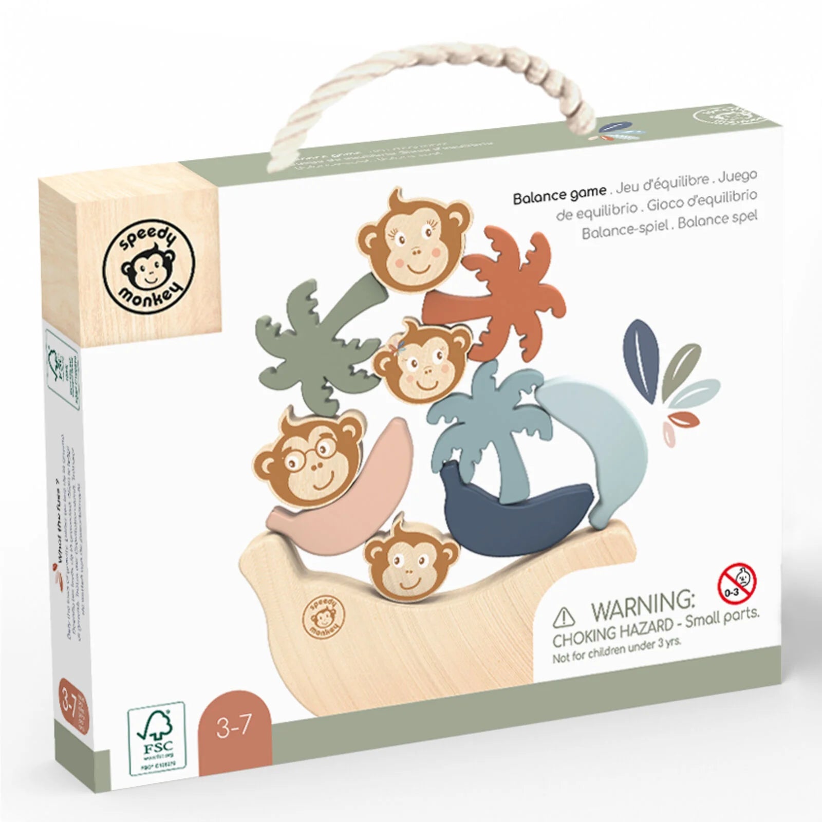 Speedy Monkey Balance Game See Saw Puzzle – K and K Creative Toys