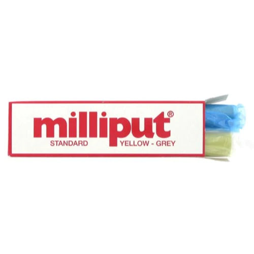 Milliput Standard Grey-Yellow Two Part Epoxy Putty