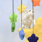 Tara Treasures - Nursery Cot Mobile | Where Is The Green Sheep? Star Sheep
