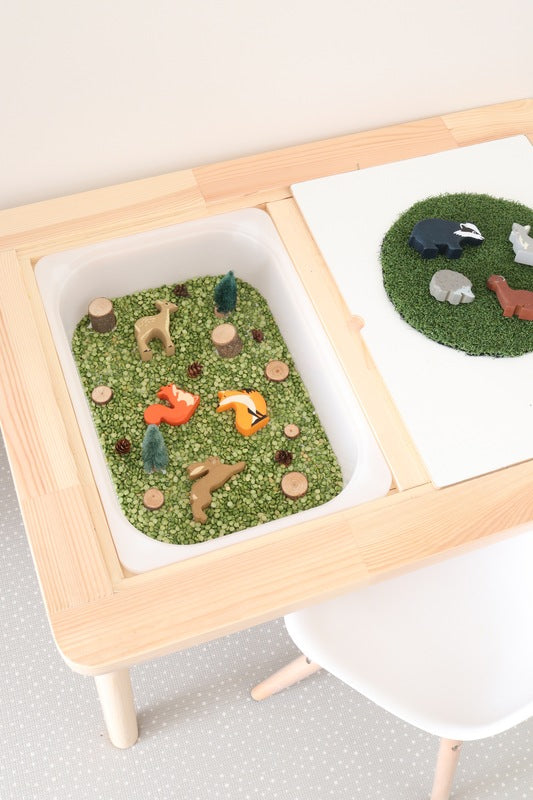Tender Leaf Fallow Deer Wooden Animal