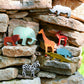 Tender Leaf Crocodile Wooden Animal
