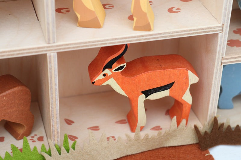 Tender Leaf Antelope Wooden Animal