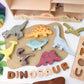 Tender Leaf Triceratops Wooden Dinosaur