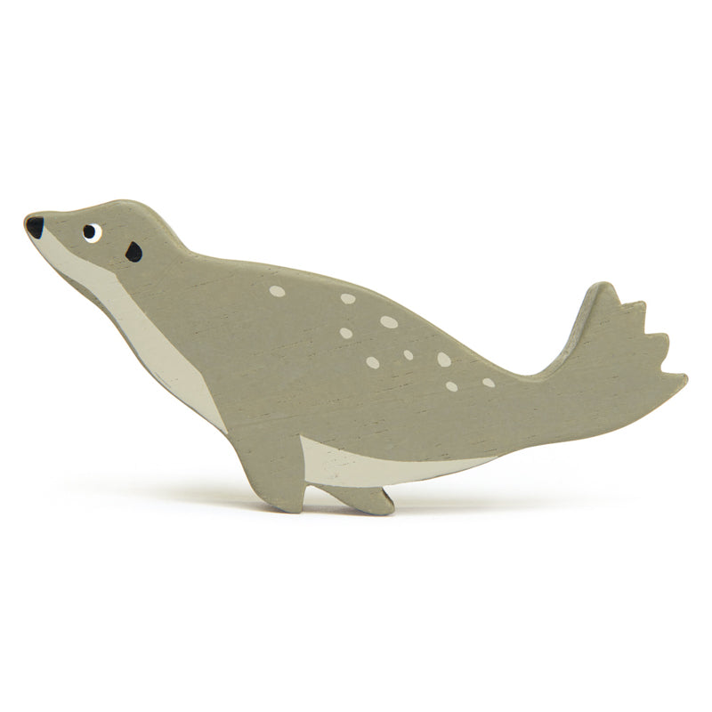 Tender Leaf Seal Wooden Animal