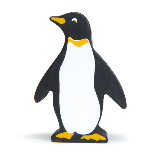 Tender Leaf Penguin Wooden Animal