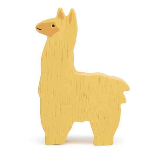 Tender Leaf Alpaca Wooden Animal