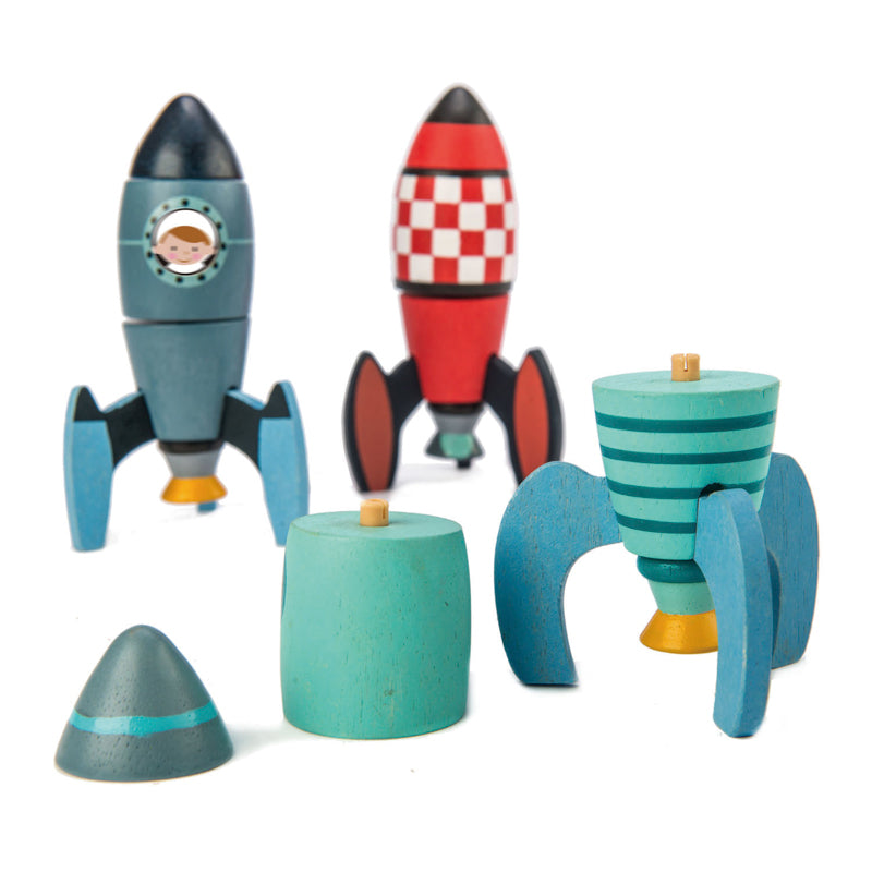 Tender Leaf Rocket Construction Set