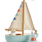 Tender Leaf Sailaway Boat Wooden