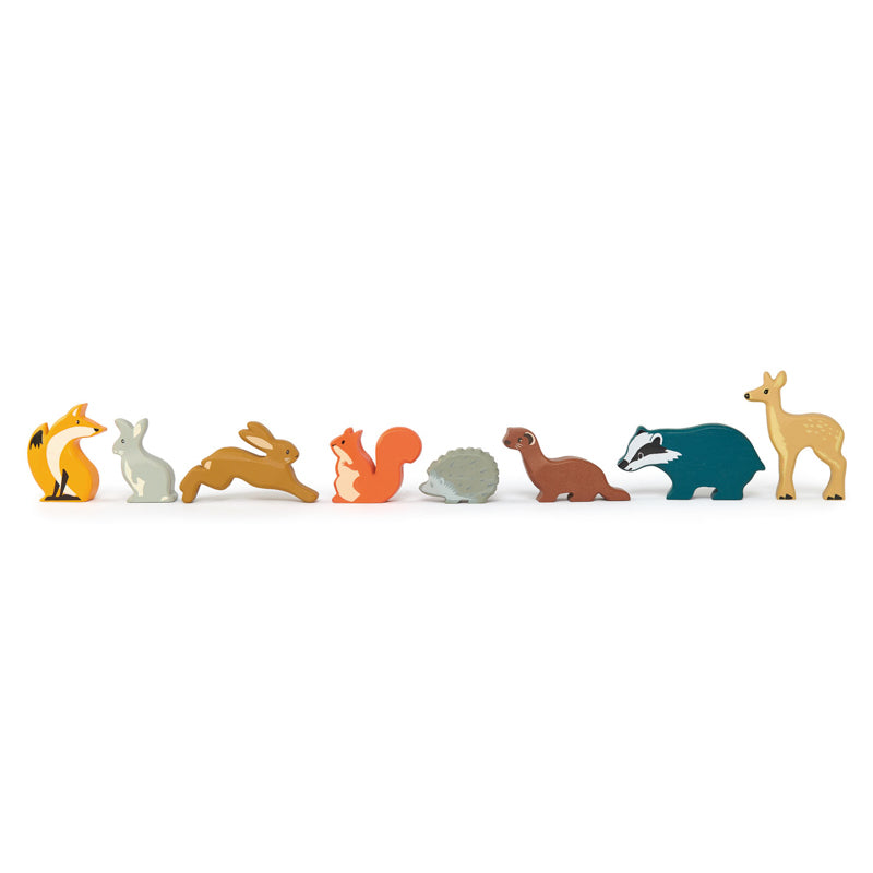 Tender Leaf Woodland Animals Display Shelf Set