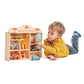 Tender Leaf Safari Animals Display Shelf Set