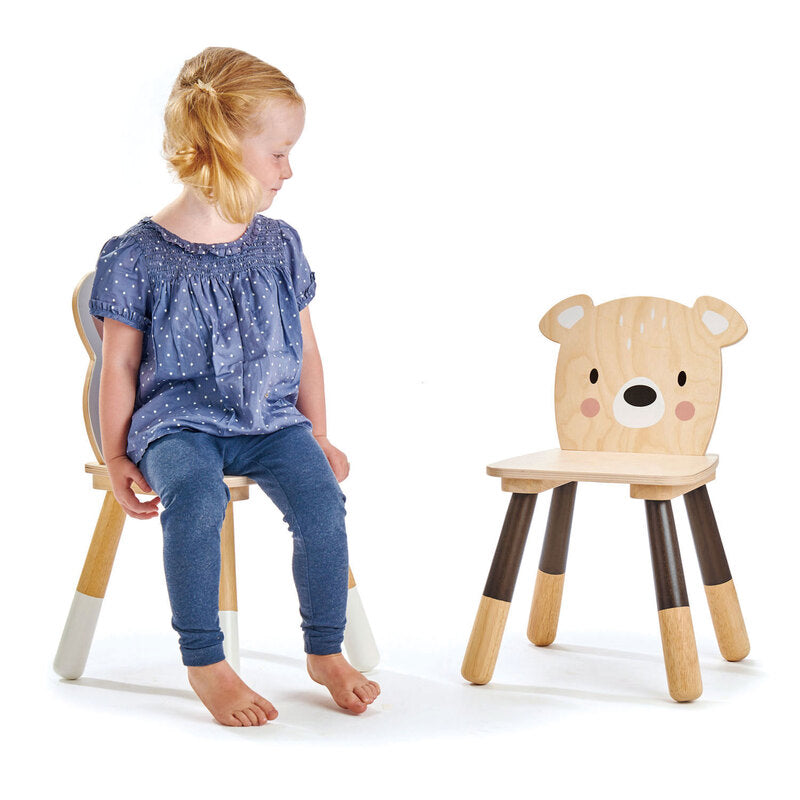 Tender Leaf Forest Bear Chair