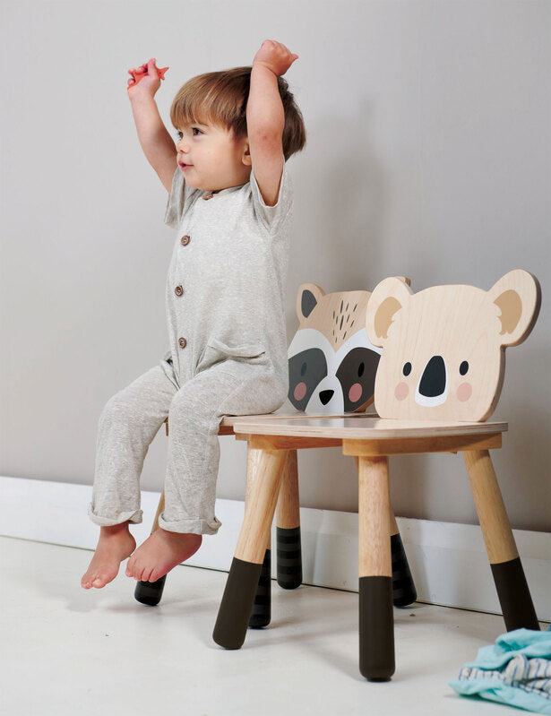 Tender Leaf Forest Koala Wooden Chair