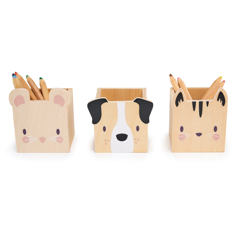 Tender Leaf Pet Pencil Holders