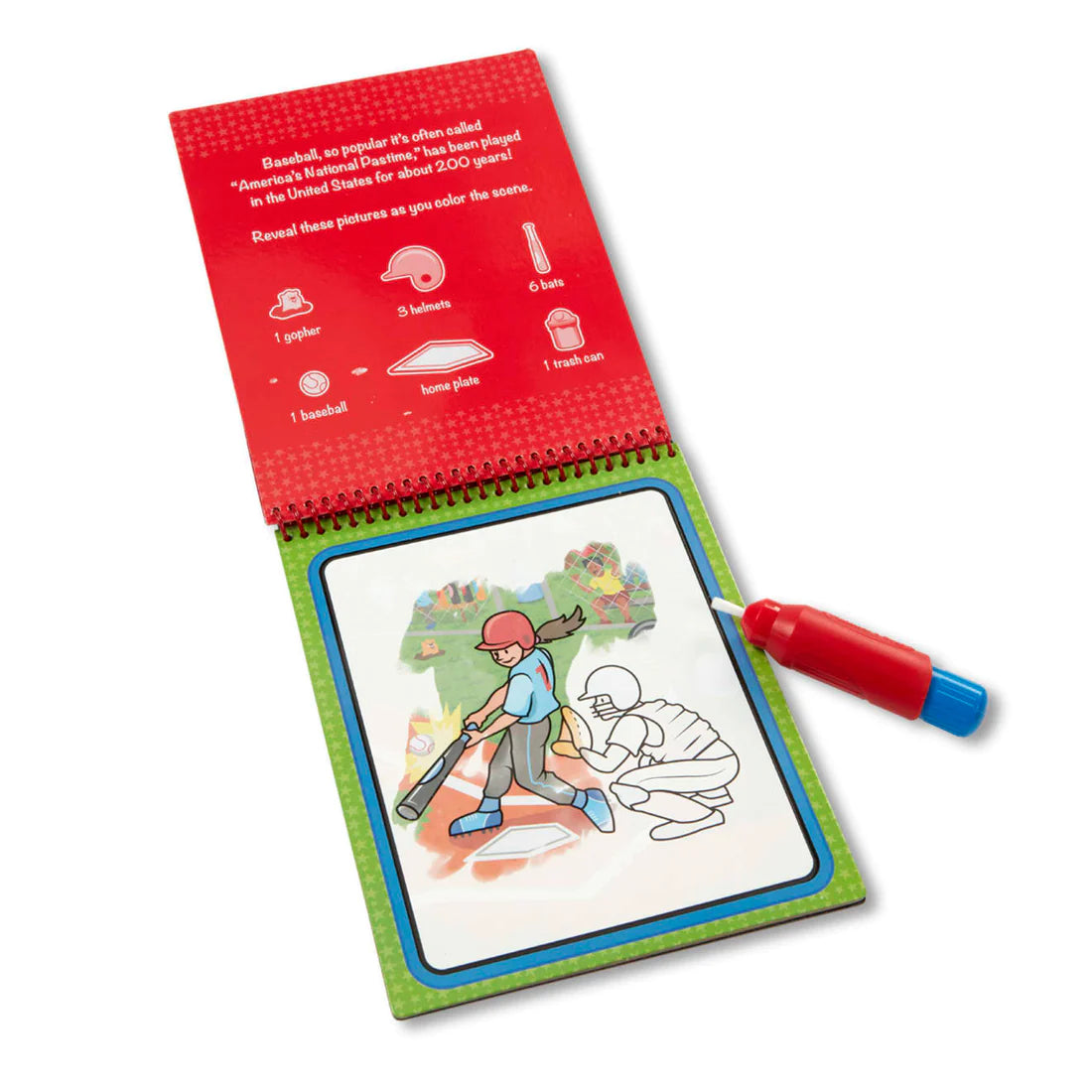 Melissa and Doug On the Go Water Wow Reveal Pad - Sports