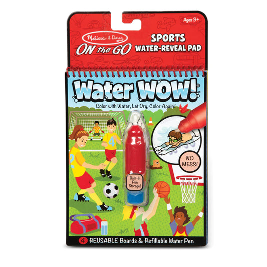 Melissa and Doug On the Go Water Wow Reveal Pad - Sports