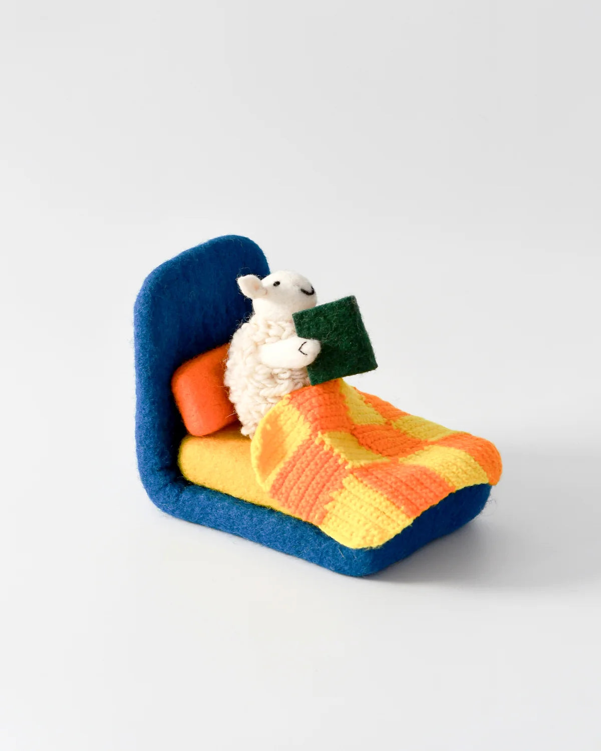 Tara Treasures - Where Is The Green Sheep? Bed Sheep Play Set