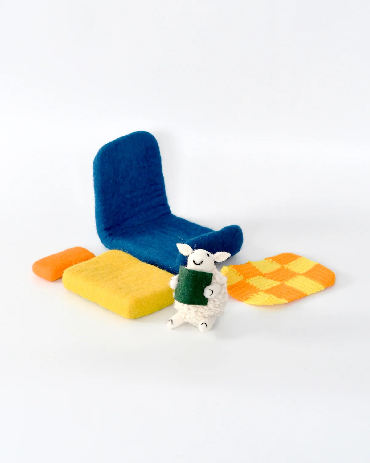 Tara Treasures - Where Is The Green Sheep? Bed Sheep Play Set