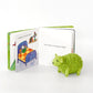 Tara Treasures - Where Is The Green Sheep? Large Green Sheep and Book