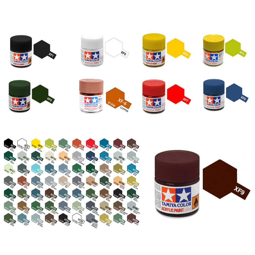 Tamiya Acrylic Mini 10mL Paint XF