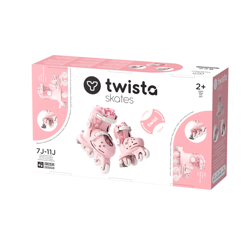 Yvolution - Twista Skates Pink