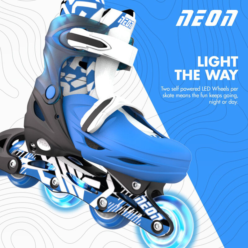 Yvolution - Neon Combo Skates Blue
