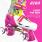 Yvolution - Neon Combo Skates Pink & Yellow