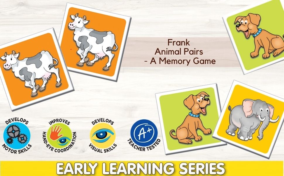 Animal Pairs Memory Game
