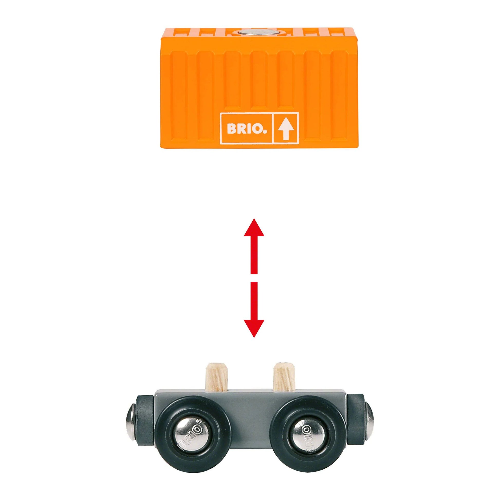 BRIO - Three-Wagon Cargo Train