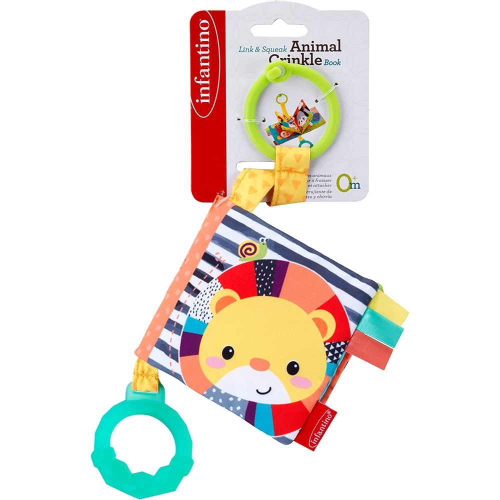 Link & Squeak Animal Crinkle Book