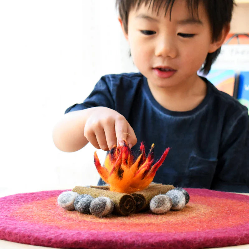 Tara Treasures - Campfire Play Mat Playscape
