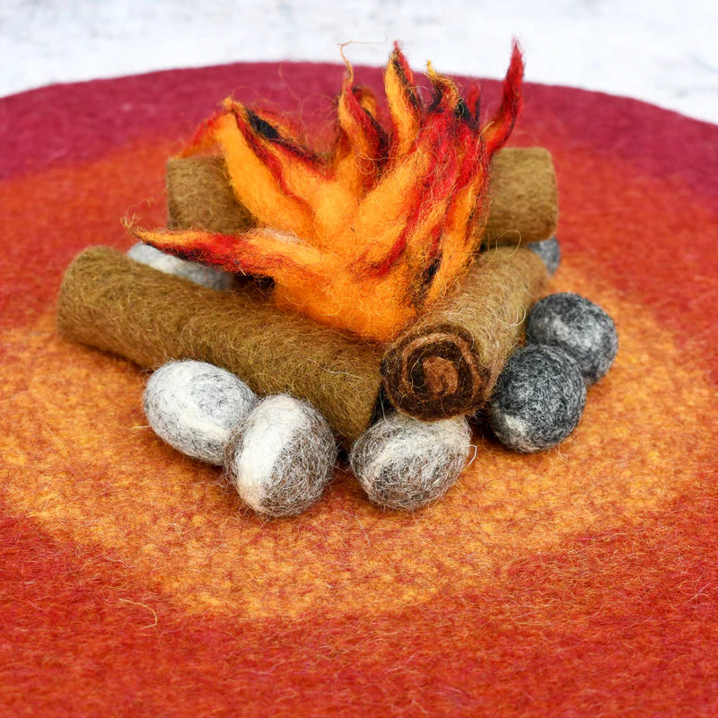 Tara Treasures - Campfire Play Mat Playscape