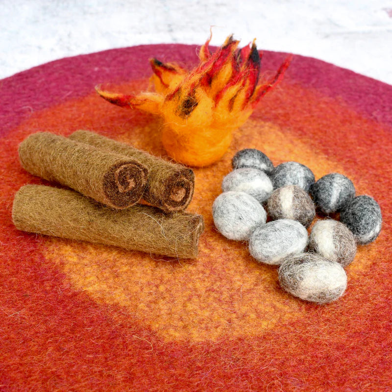Tara Treasures - Campfire Play Mat Playscape