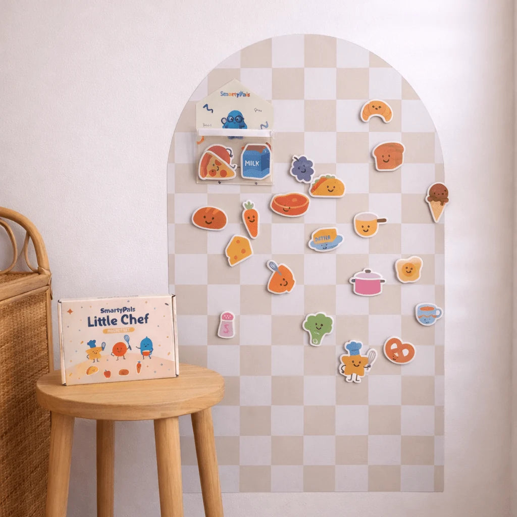 SmartyPals - Magnetic Playwall | Magnetic Wall Decal for Kids & Playrooms