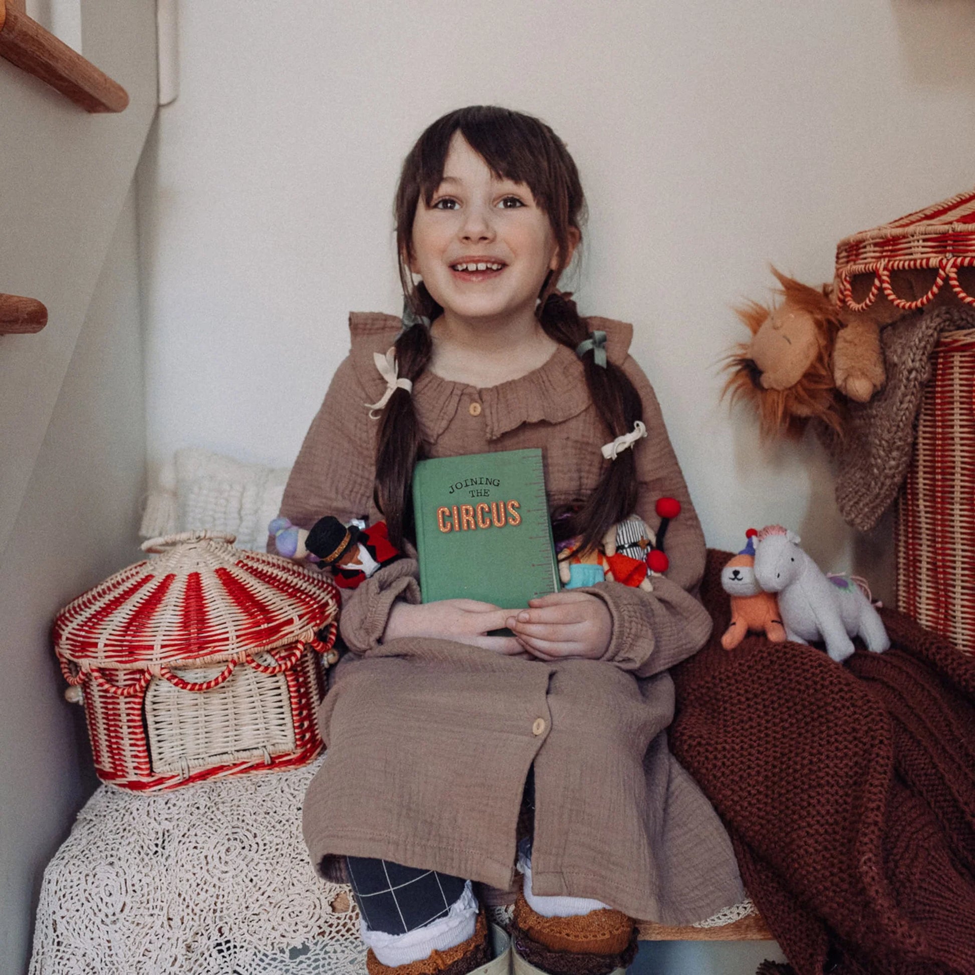 Olli Ella - Cricus Tent Toy Basket