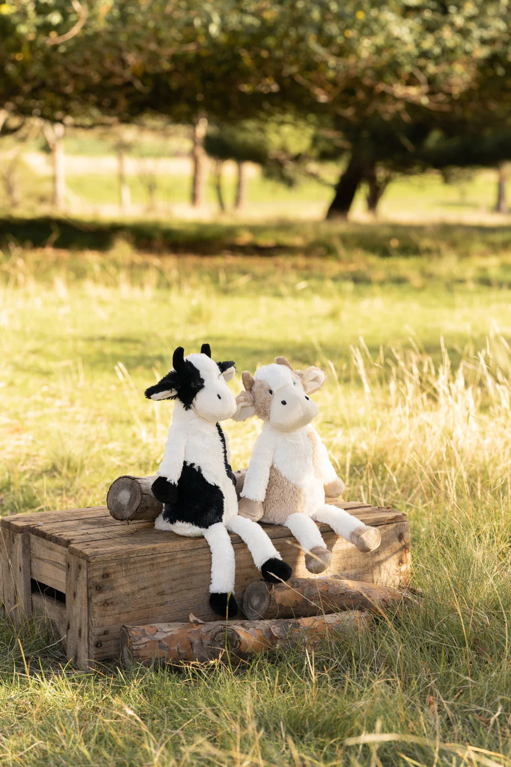 Nana Huchy - Clover the Cow | Black & White