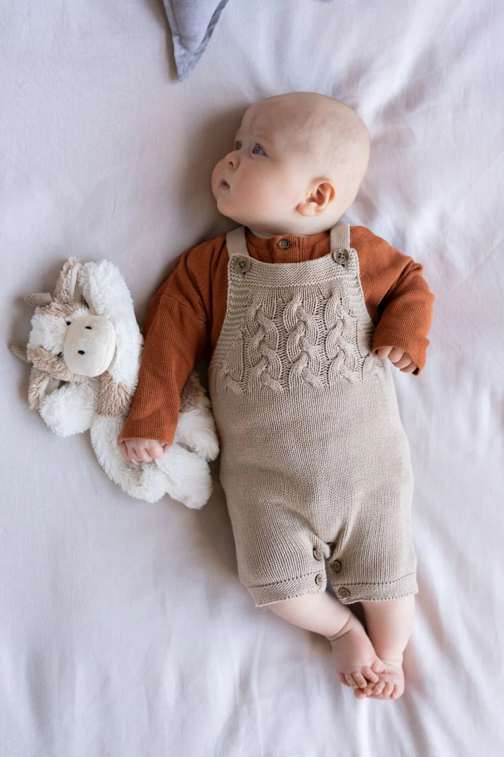 Nana Huchy - Clover the Cow Hoochy Coochie Puppet Comforter | Beige