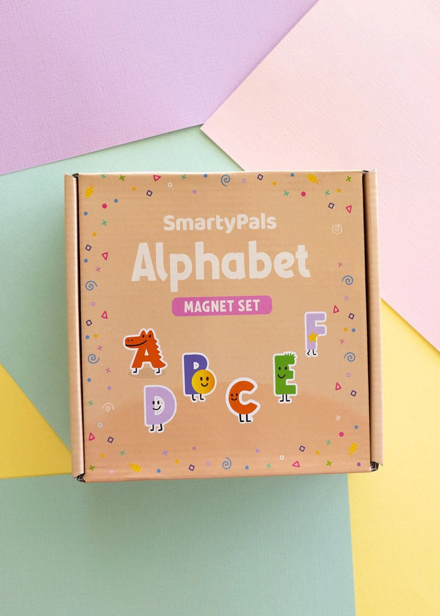 SmartyPals - Alphabet Magnet Set | Magnetic Letters For Kids Early Literacy