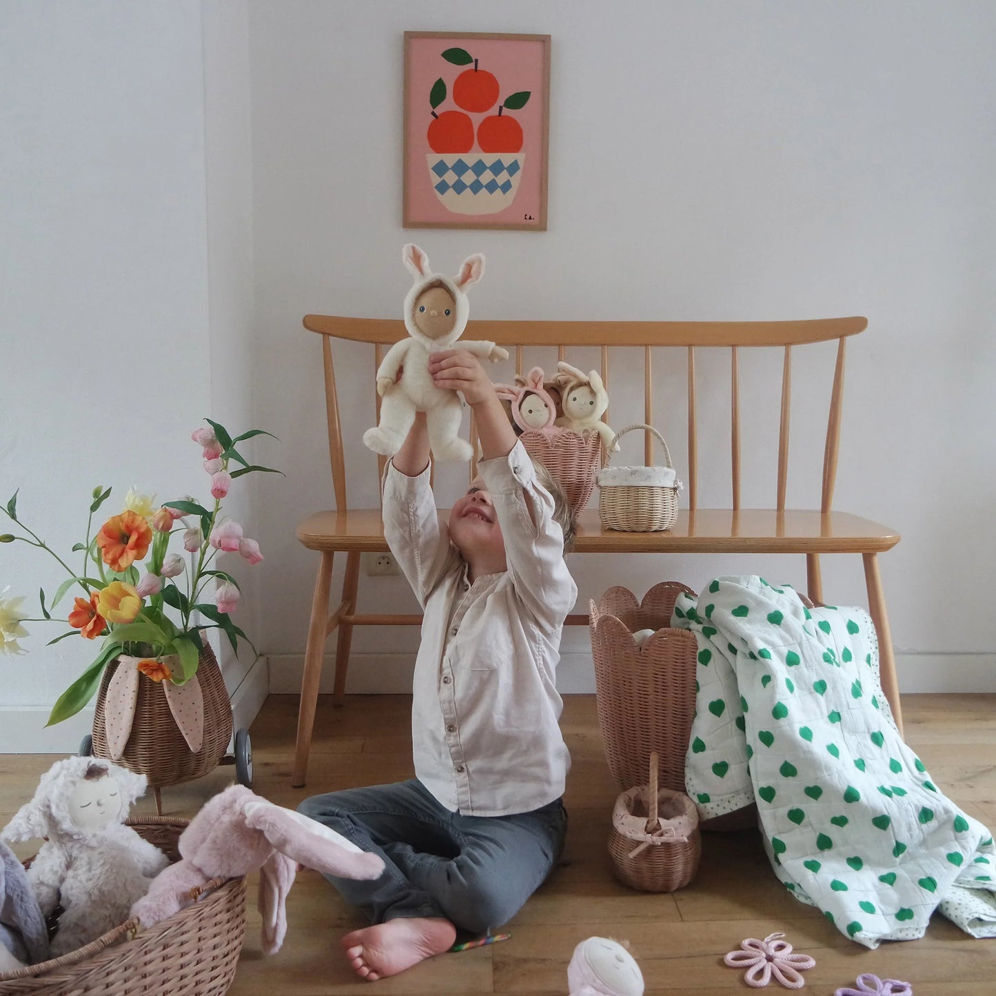 Olli Ella - Dinky Dinkum Dolls - Bobbin Bunny