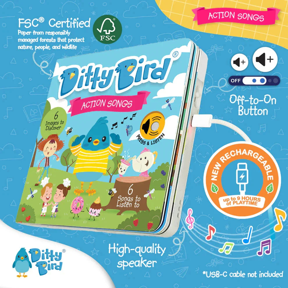 Ditty Bird - Action Songs
