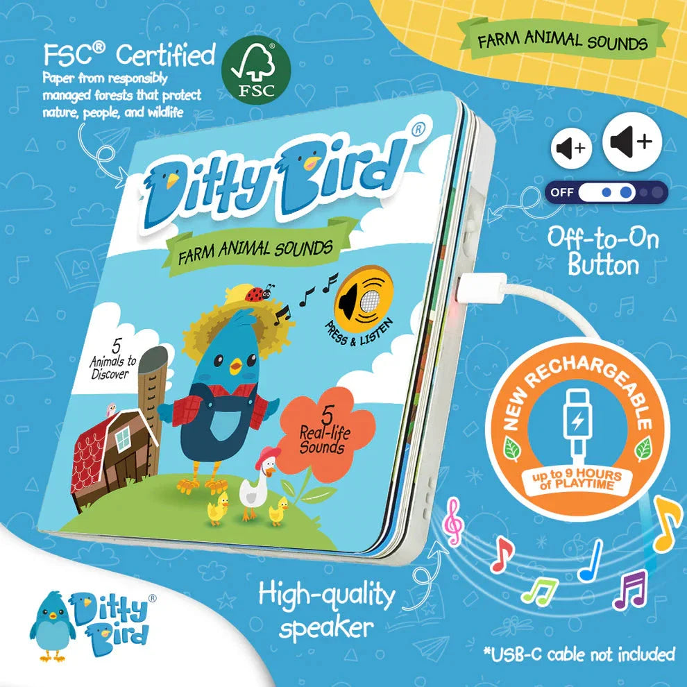 Ditty Bird - Farm Animal Sounds