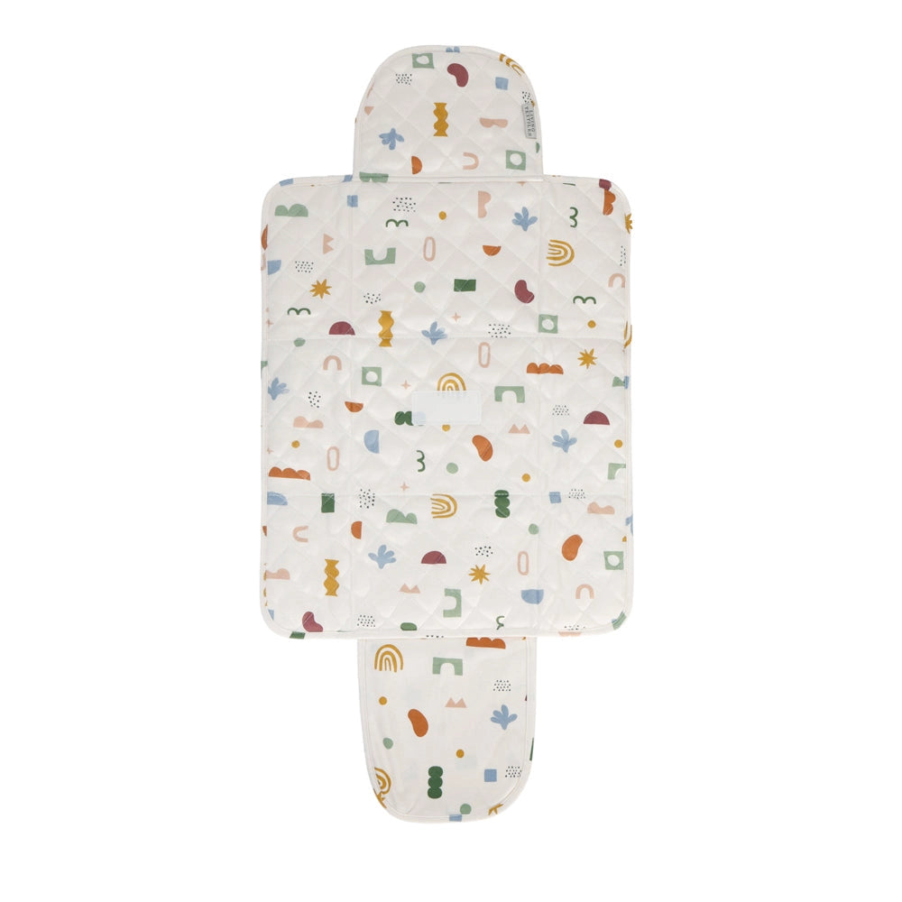 Living Textiles - Waterproof Travel Change Mat | Geo Mod