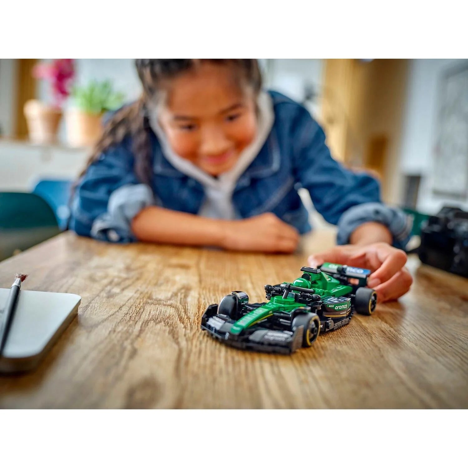 LEGO Speed Champions Aston Martin Aramco F1 AMR24 Race Car 77245