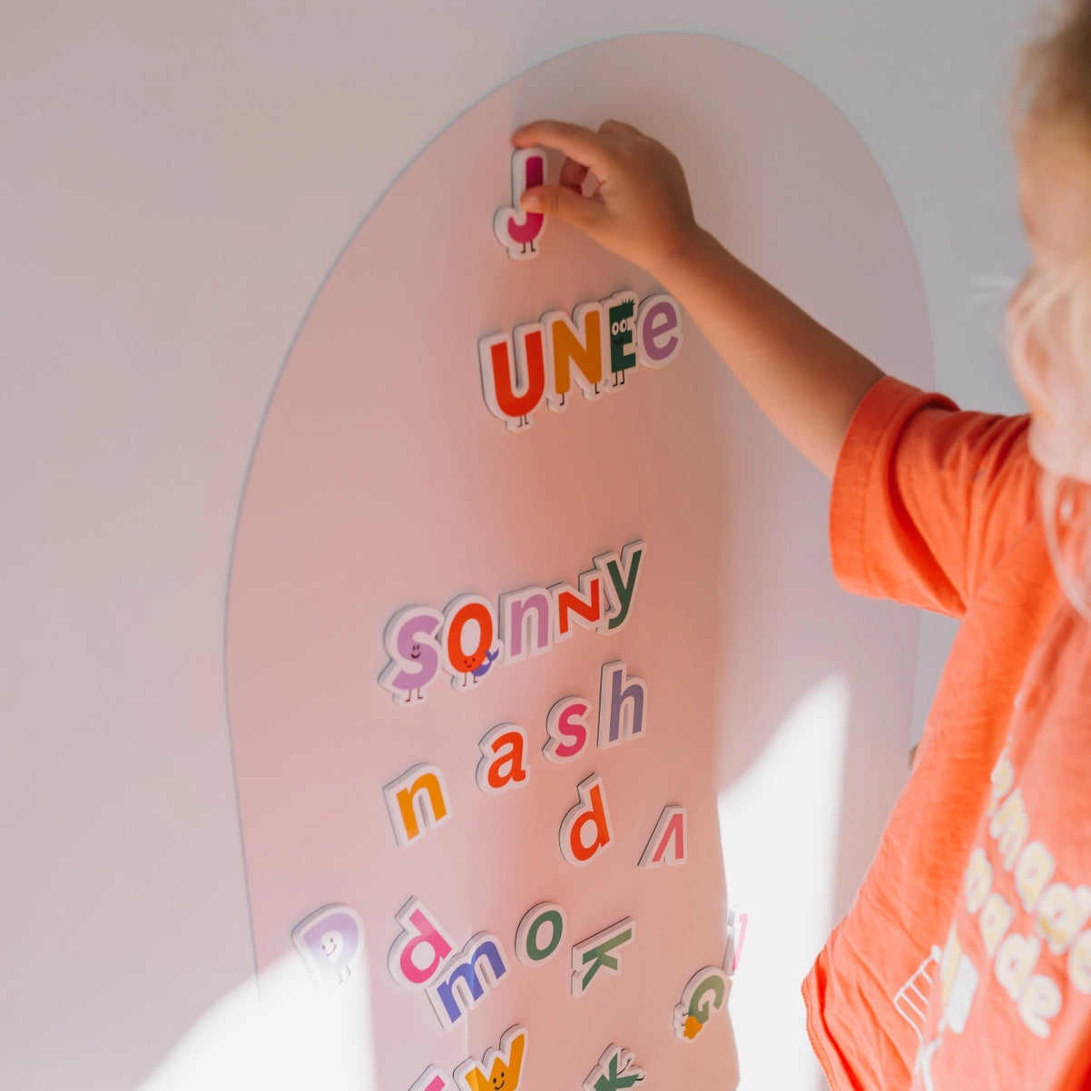 SmartyPals - Alphabet Magnet Set | Magnetic Letters For Kids Early Literacy