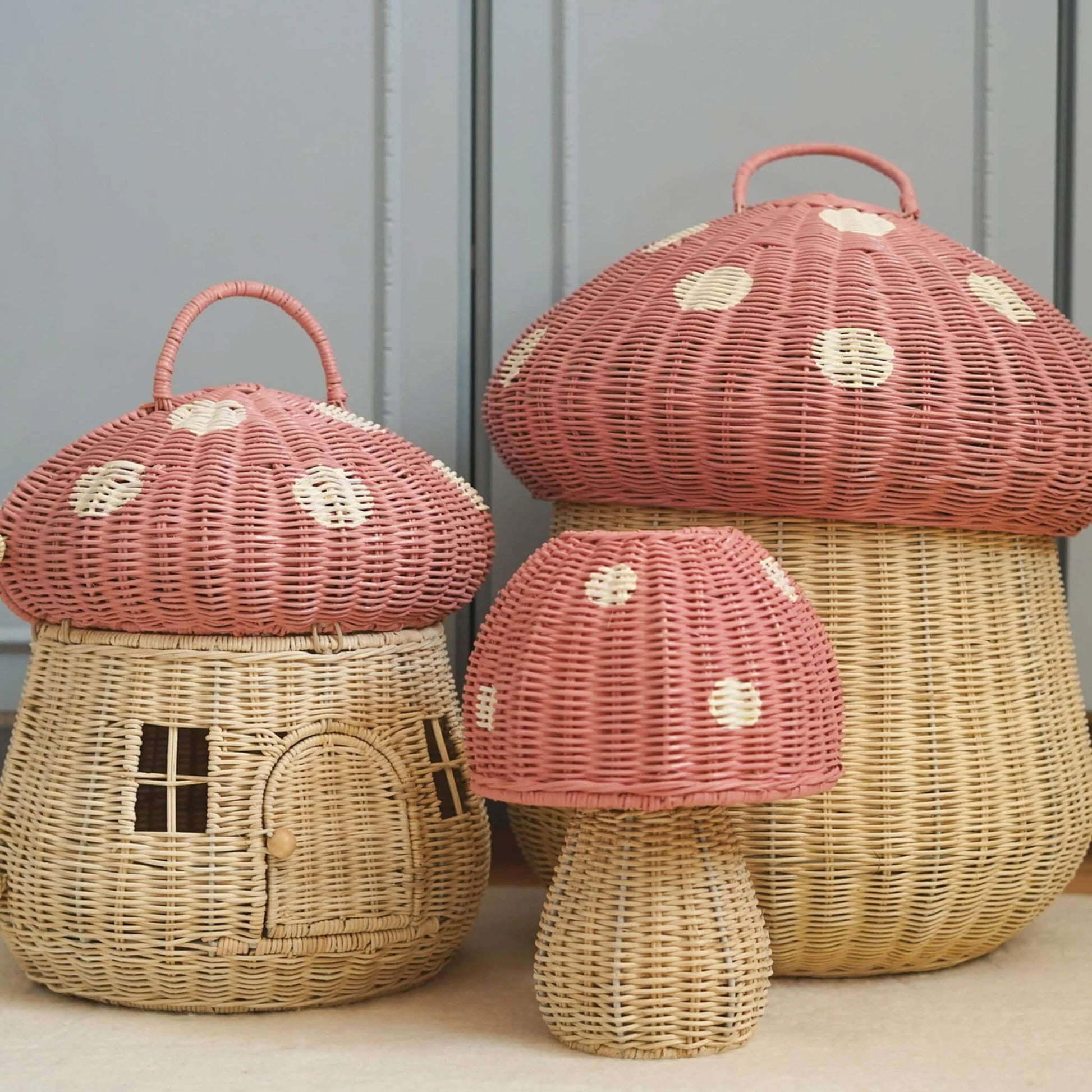 Olli Ella - Toadstool Lamp - Musk