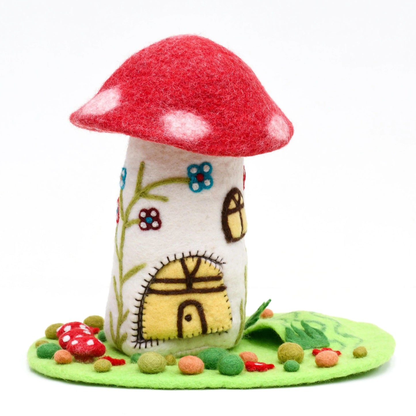 Tara Treasures - Fairy Toadstool Garden Play Mat Playscape